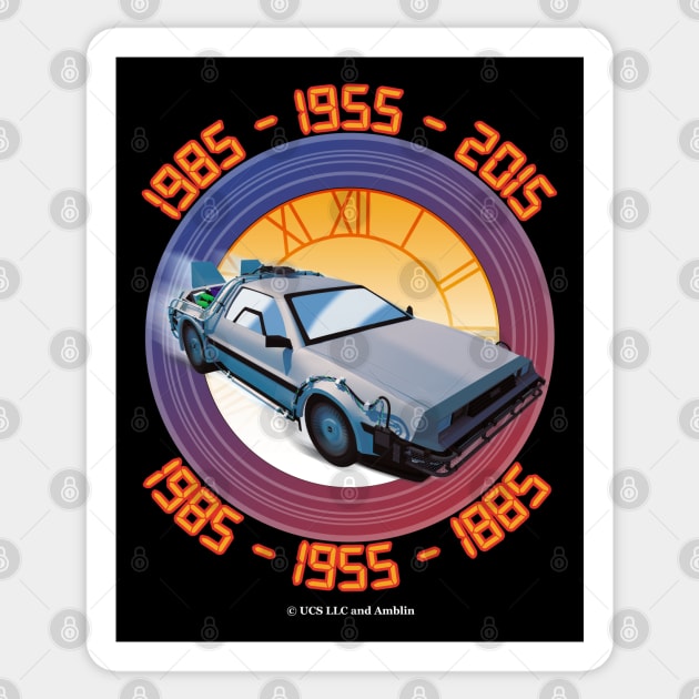 Back to the future Sticker by TMBTM